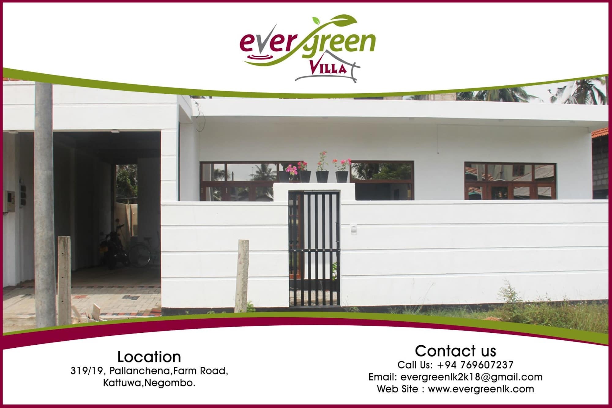 Ever Green Villa Negombo Buitenkant foto